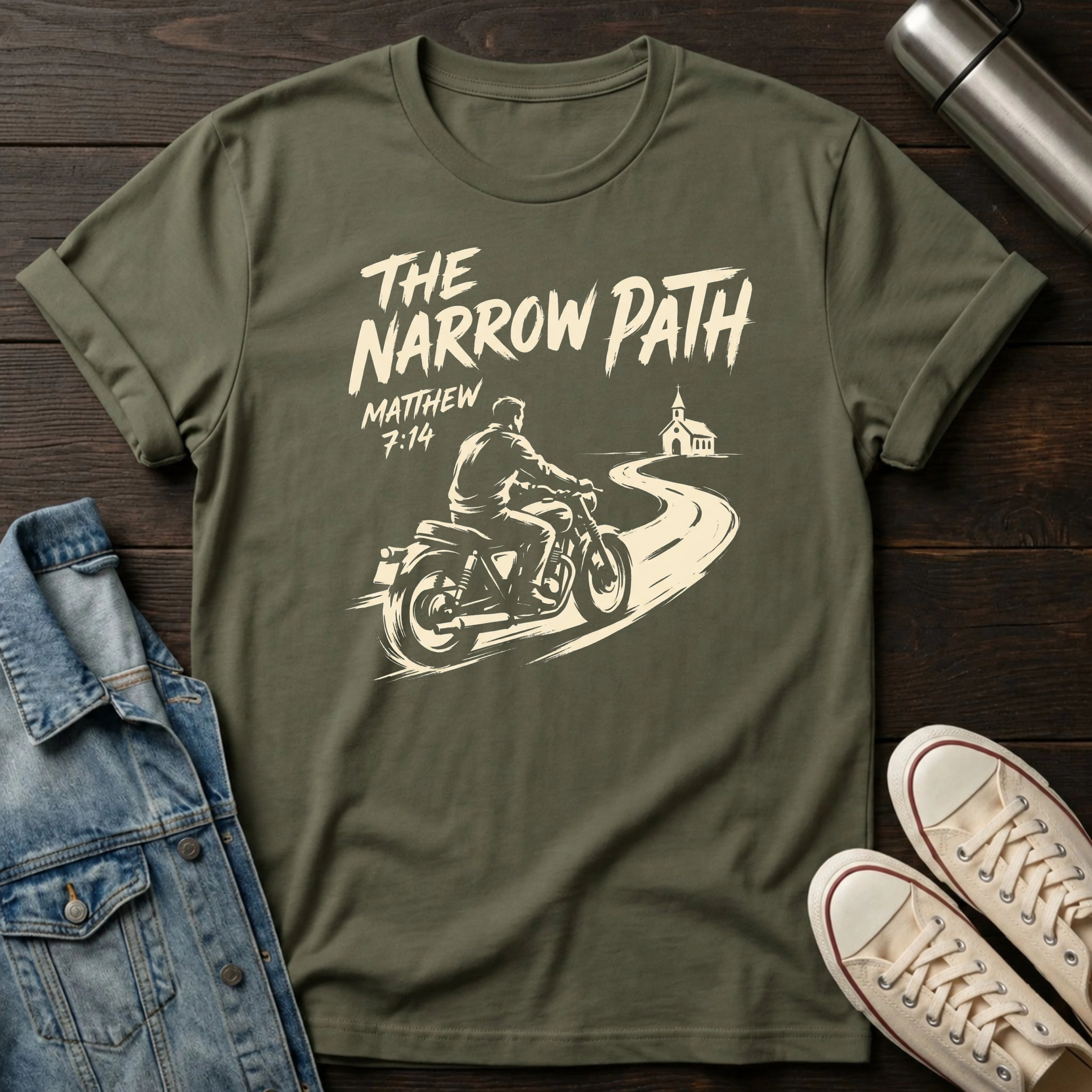 The Narrow Path (Brush) T-Shirt