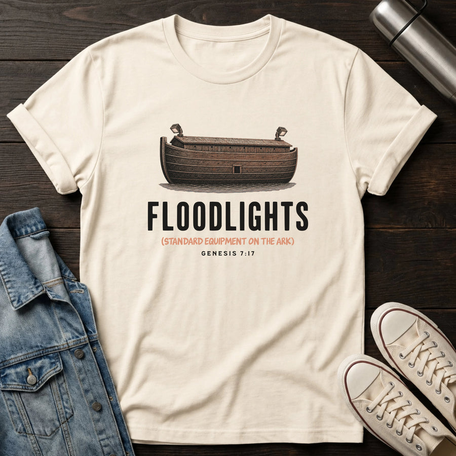 Natural — Ark Floodlights T-Shirt