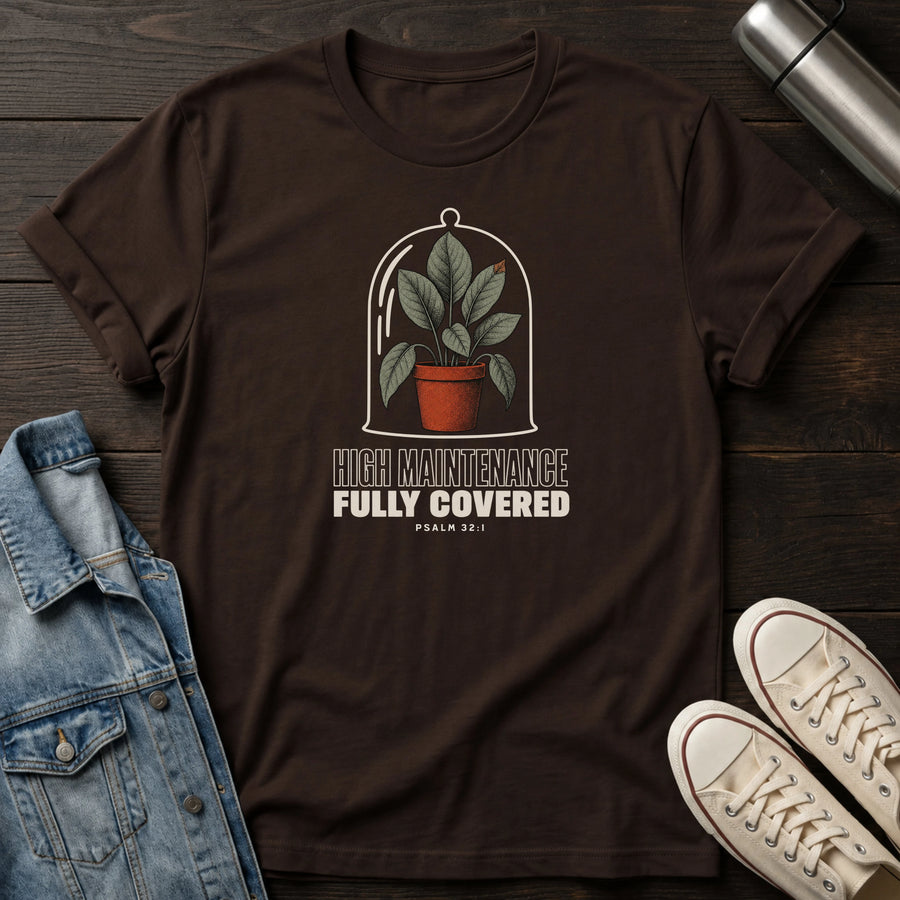 Dark Chocolate — Fully Covered T-Shirt