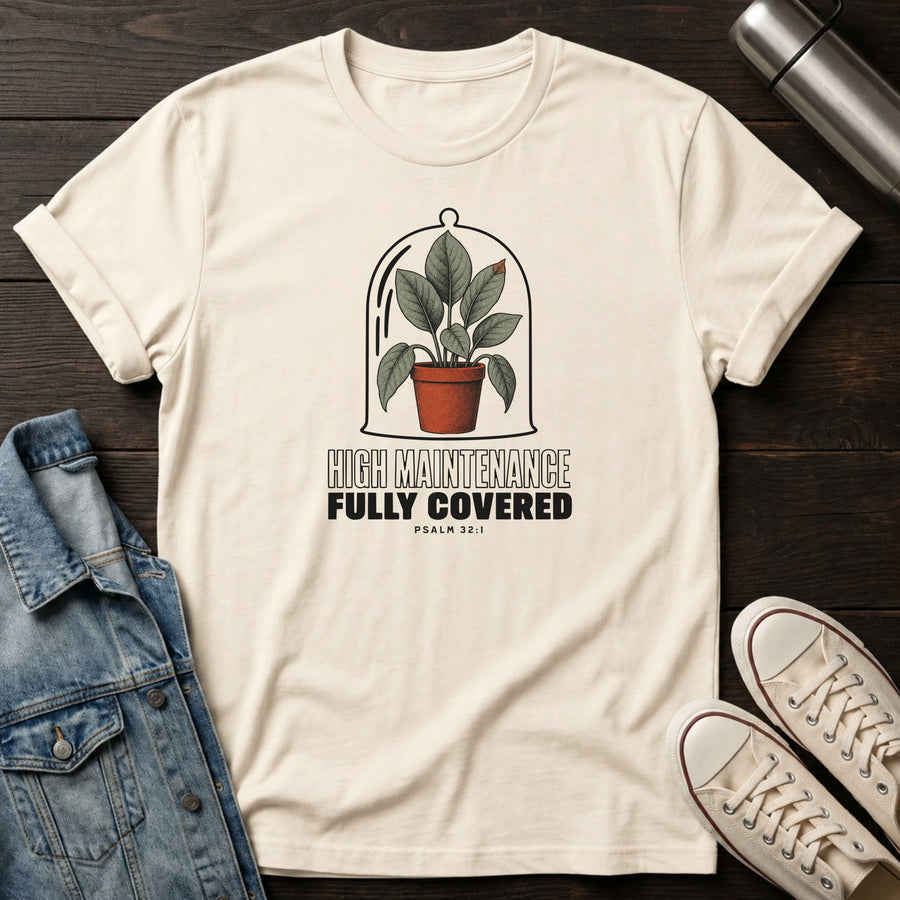 Natural — Fully Covered T-Shirt