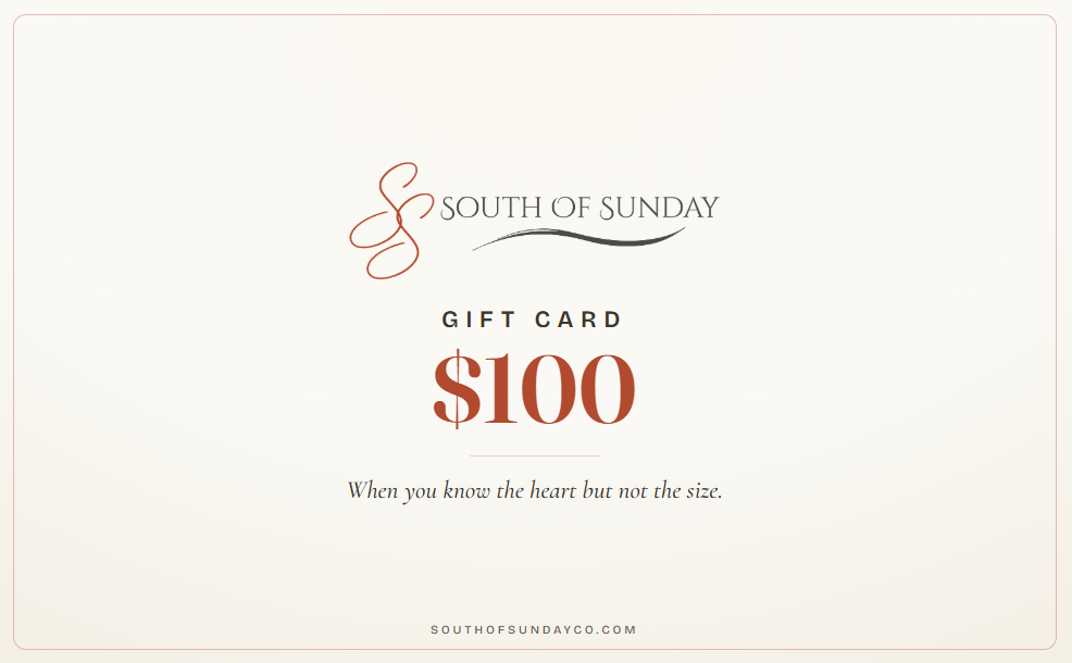 South of Sunday Gift Card