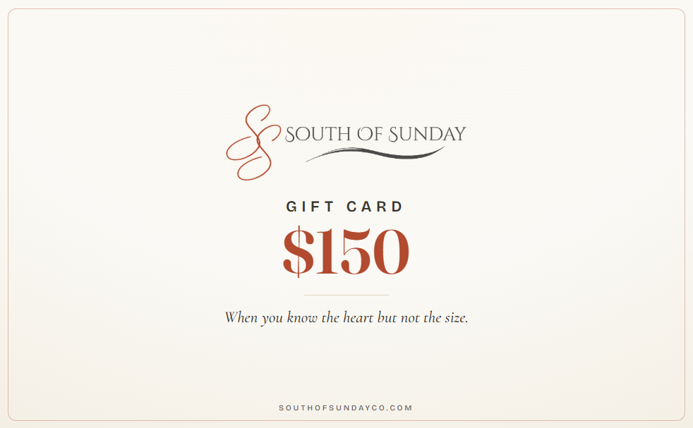 South of Sunday Gift Card