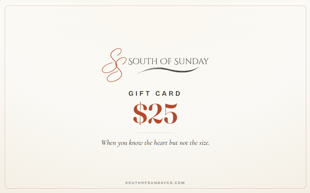 South of Sunday Gift Card