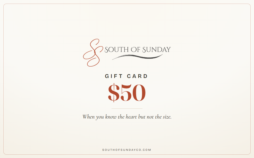 South of Sunday Gift Card