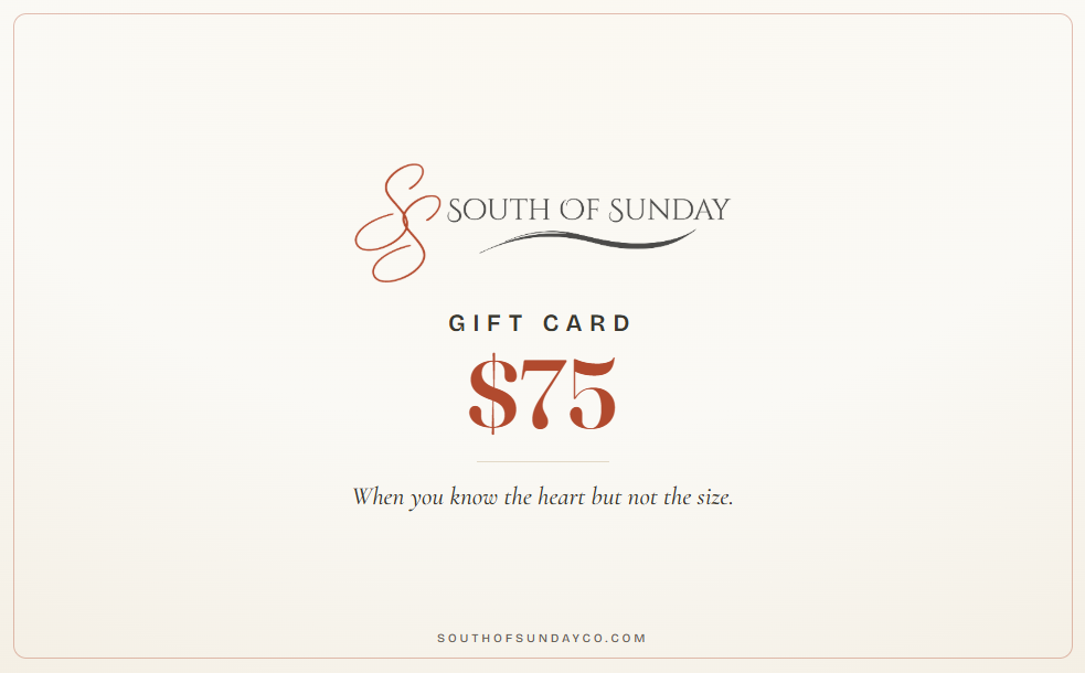 South of Sunday Gift Card