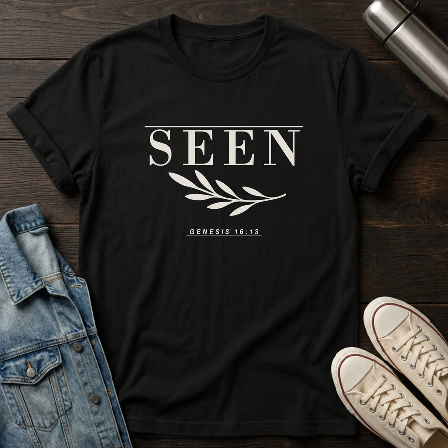 Black — God Who Sees T-Shirt