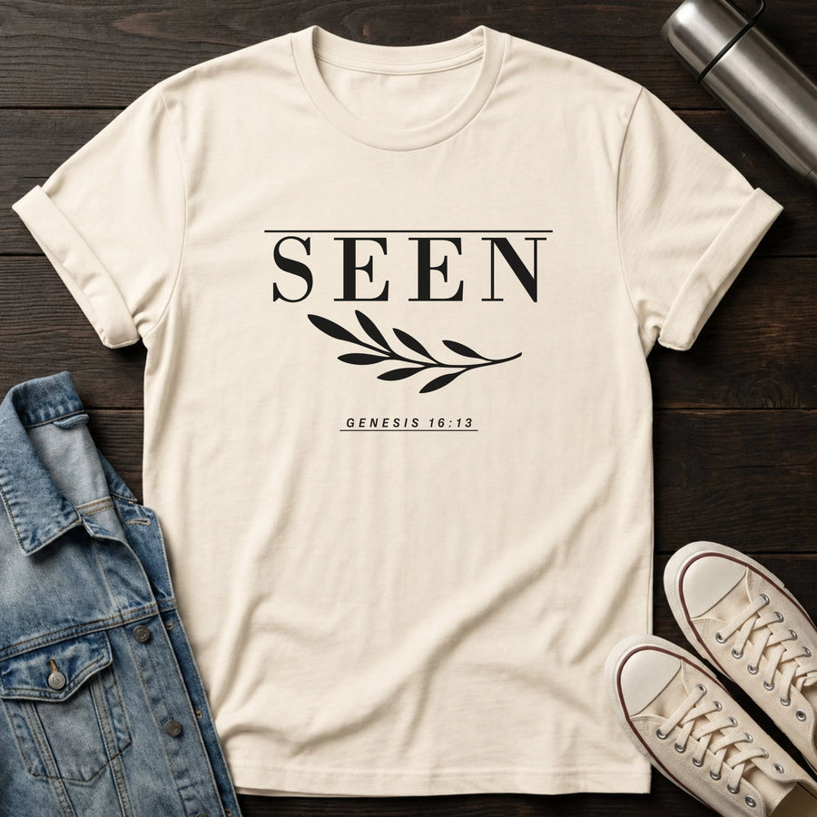 Natural — God Who Sees T-Shirt