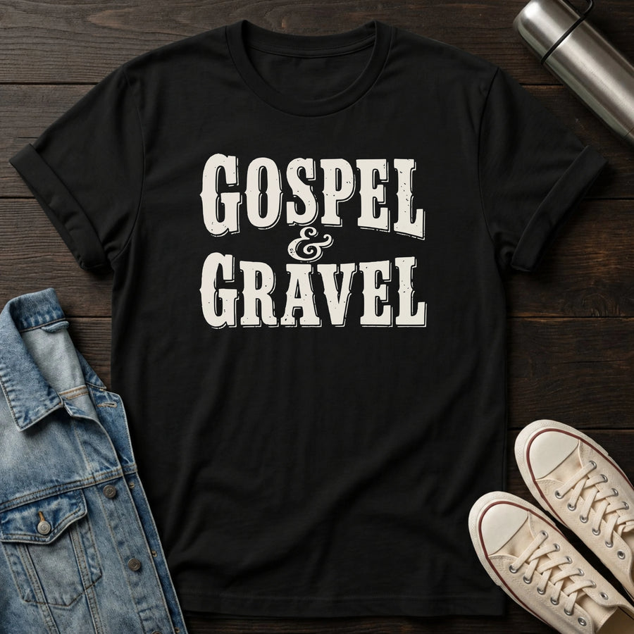 Black — Gospel & Gravel T-Shirt