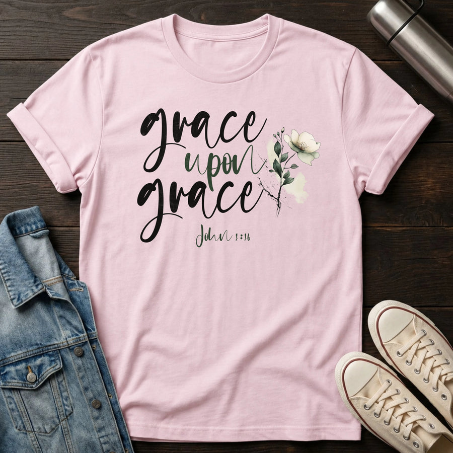 Light Pink — Grace upon Grace T-Shirt
