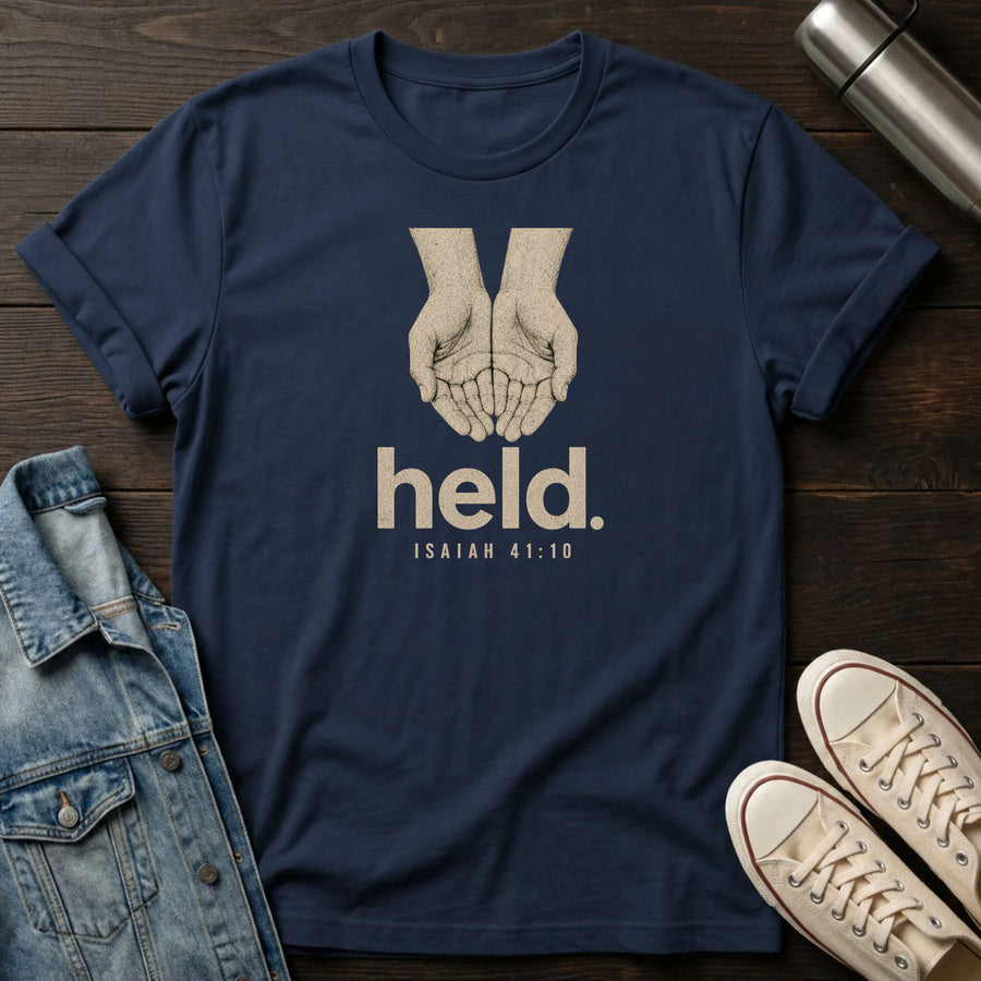 Navy — Held T-Shirt