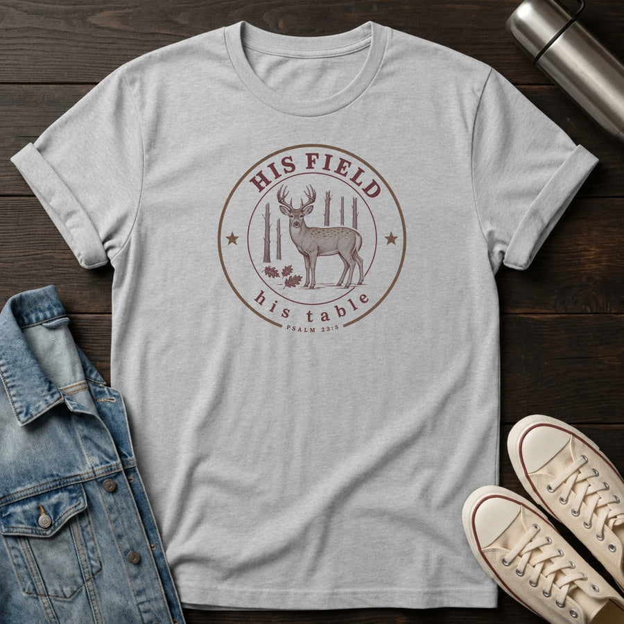 Sport Grey — His Field & Table T-Shirt