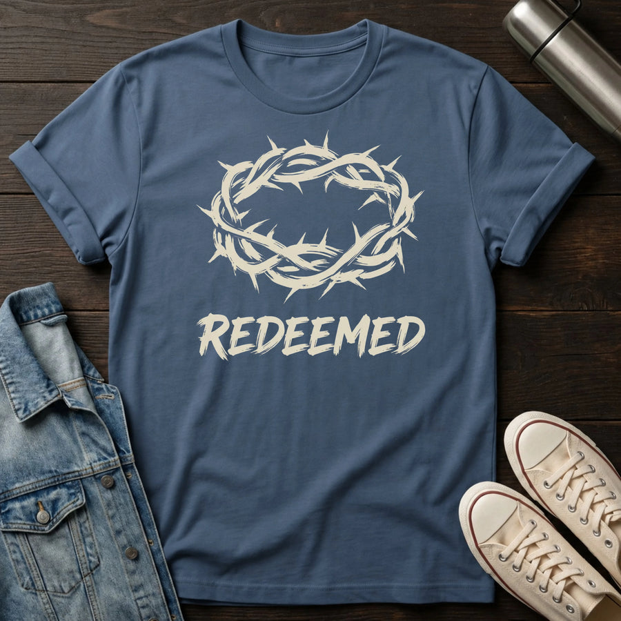 Indigo Blue — Redeemed T-Shirt