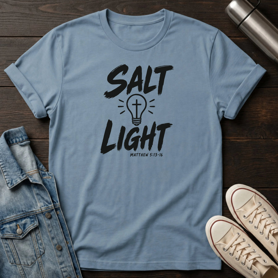 Stone Blue — Salt & Light T-Shirt