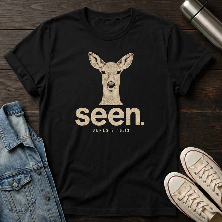 Black — Seen T-Shirt