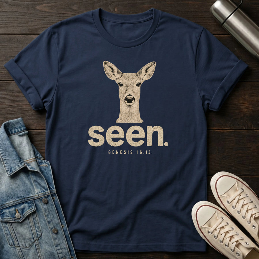 Navy — Seen T-Shirt