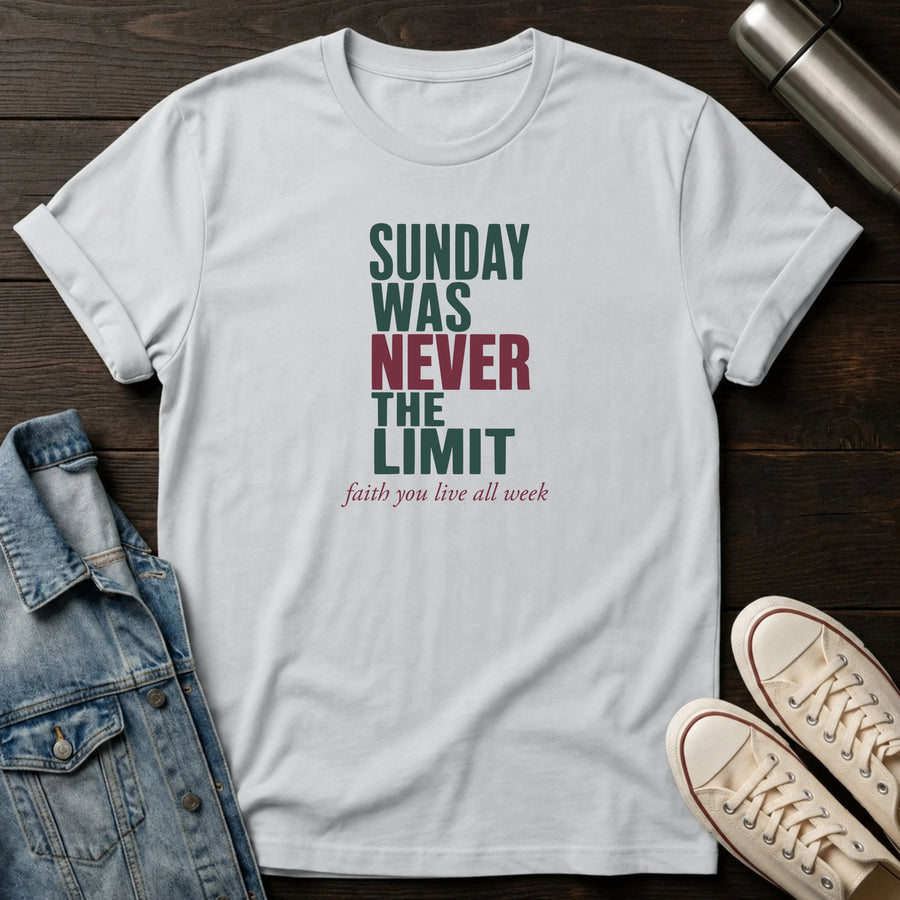 Ice Grey — Sundays are not the Limit T-Shirt