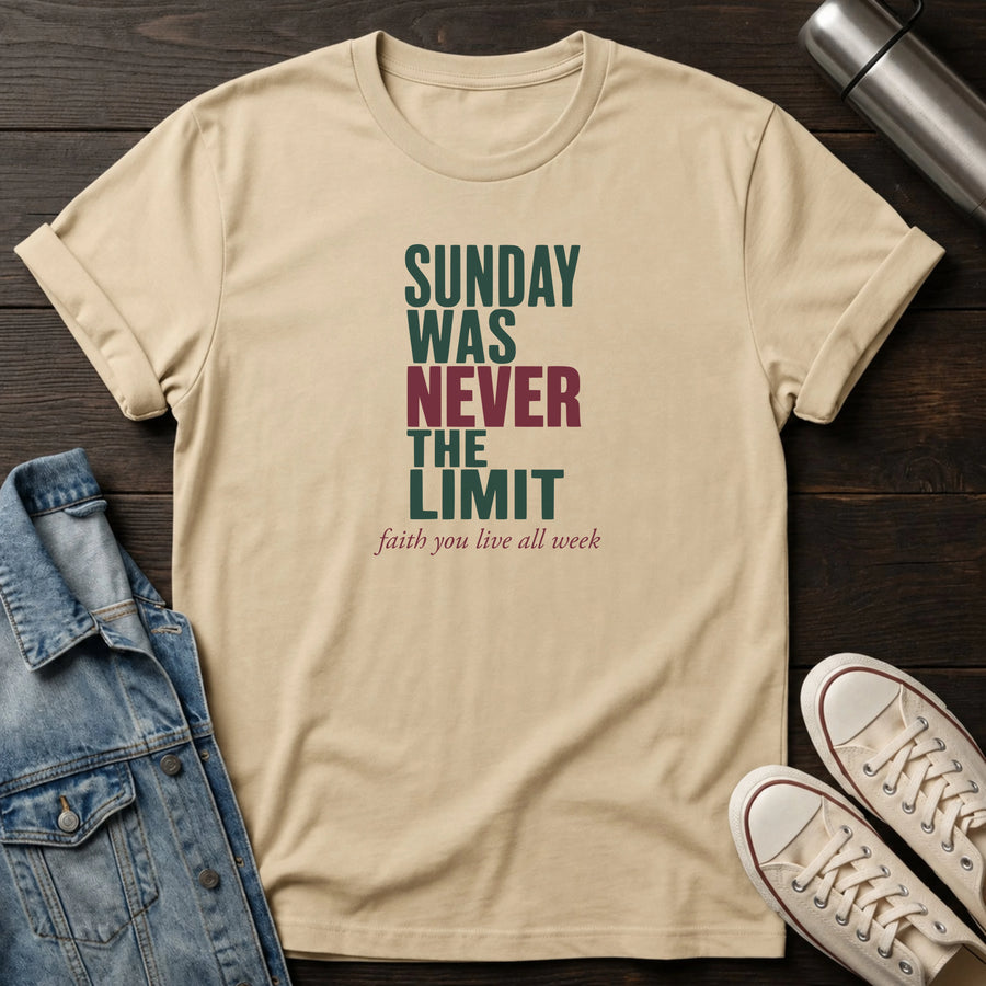 Sand — Sundays are not the Limit T-Shirt