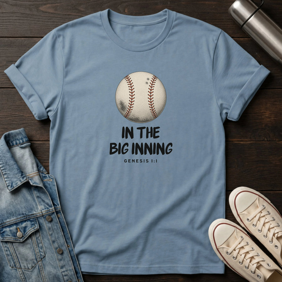 Stone Blue — The Big Inning T-Shirt