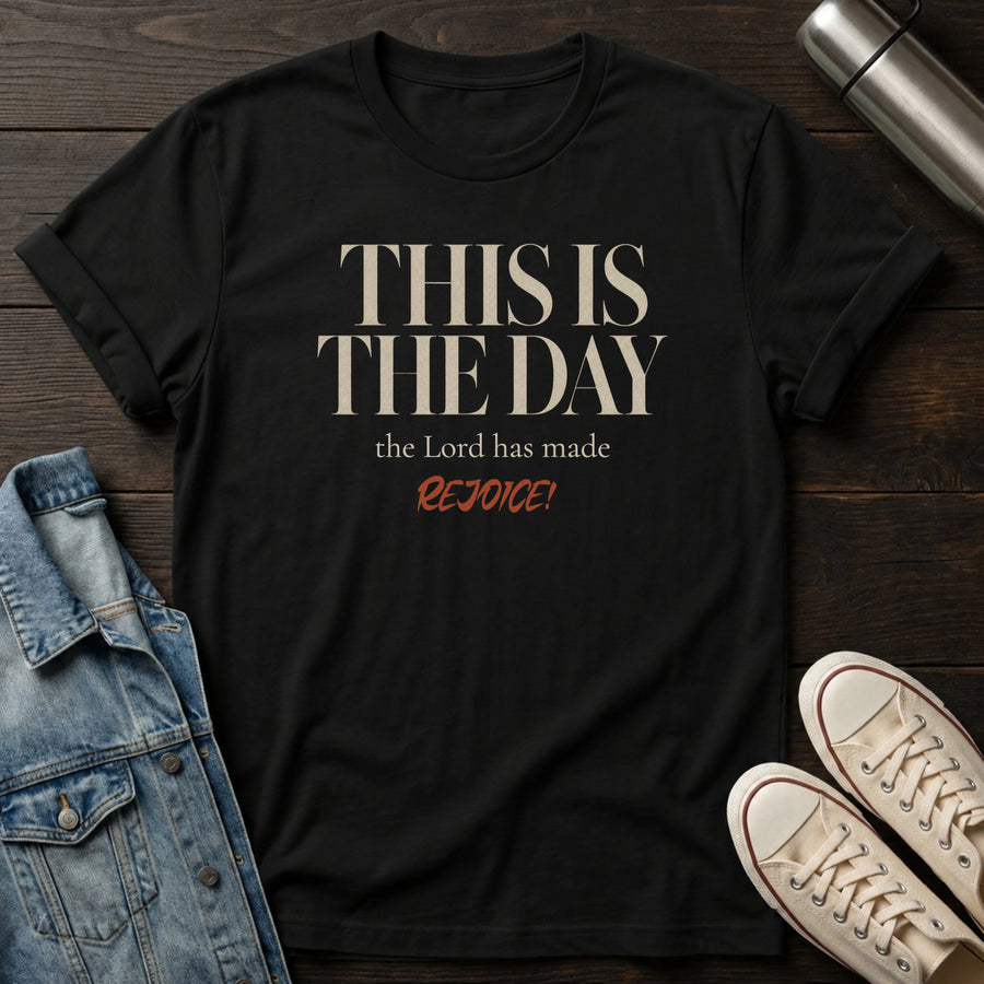 Black — This is the Day T-Shirt