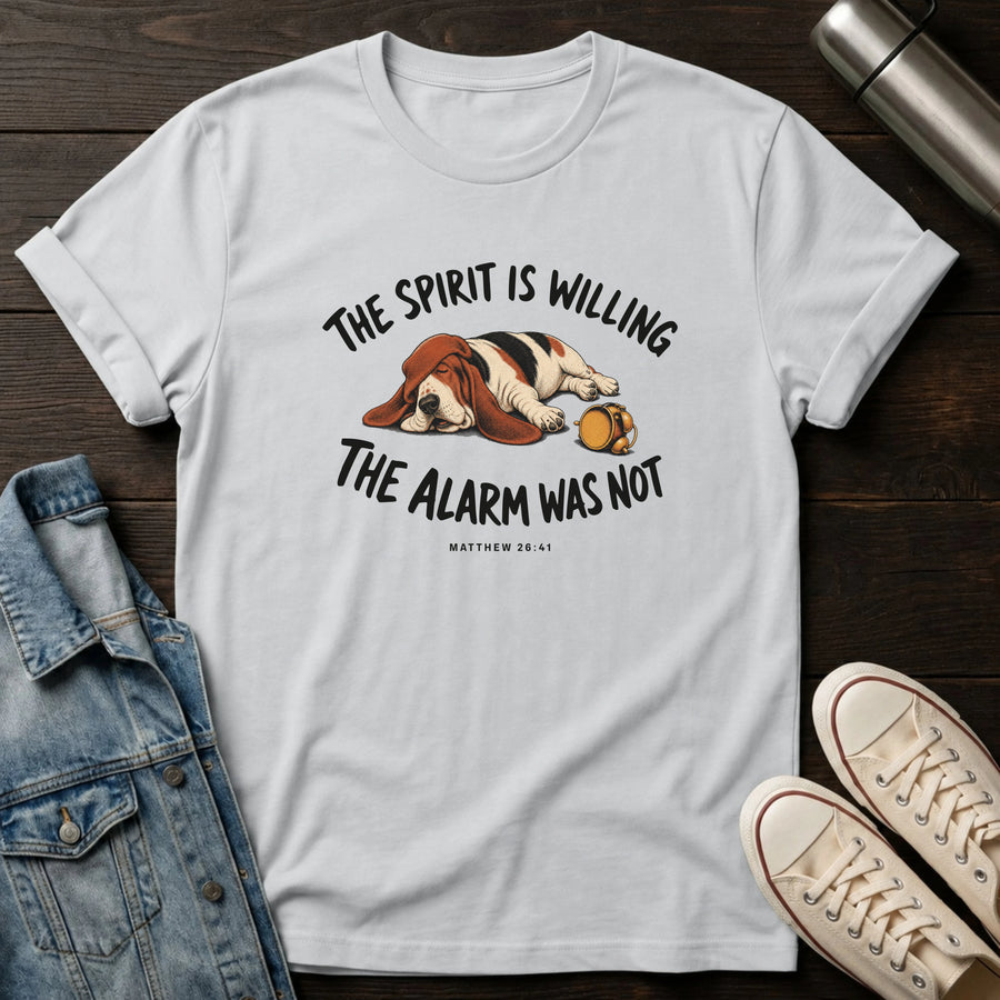 Ice Grey — Unwilling Alarm T-Shirt